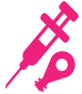 Pink Needle Icon